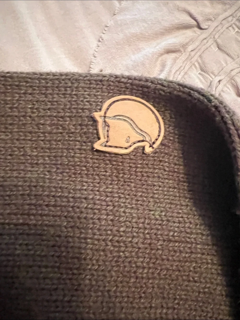 Fjallraven Men's Olive green Crewneck Sweater